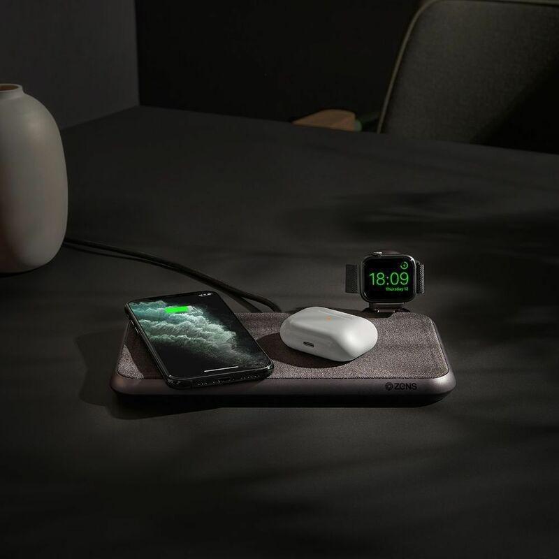 Zens 16 Coil Liberty Wireless Charger Fabric, , large image number 2