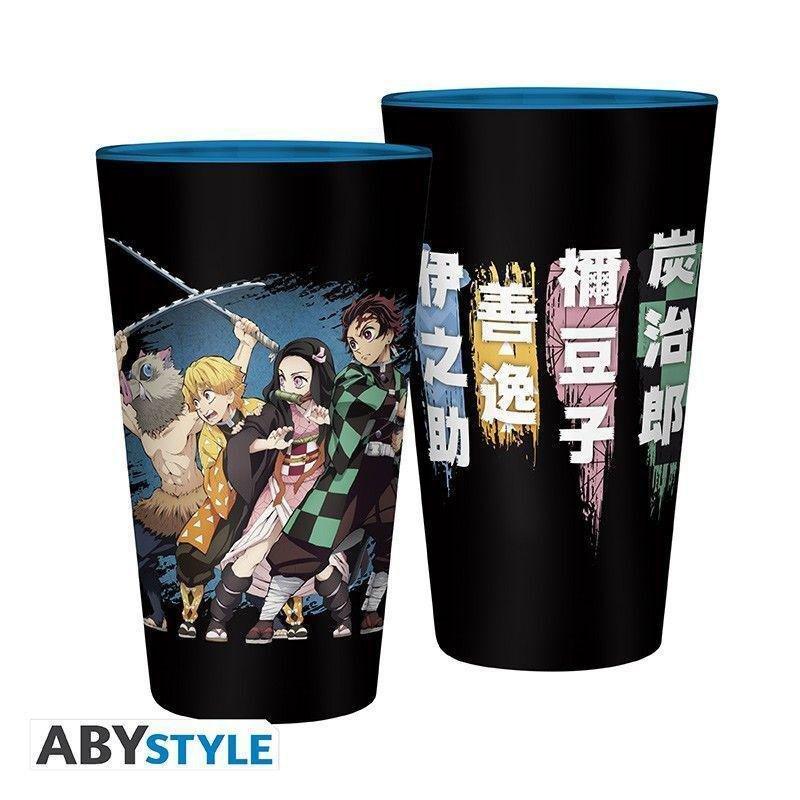 ABYstyle Demon Slayer Large Glass 400ml, , large image number 0