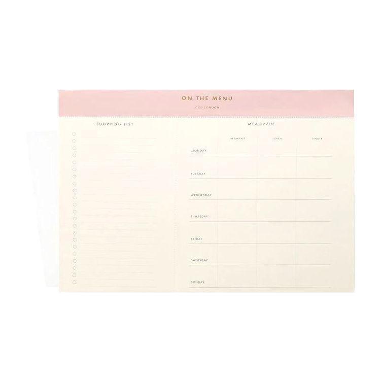 Career Girl London The Meal Plan Pad, , large image number 0