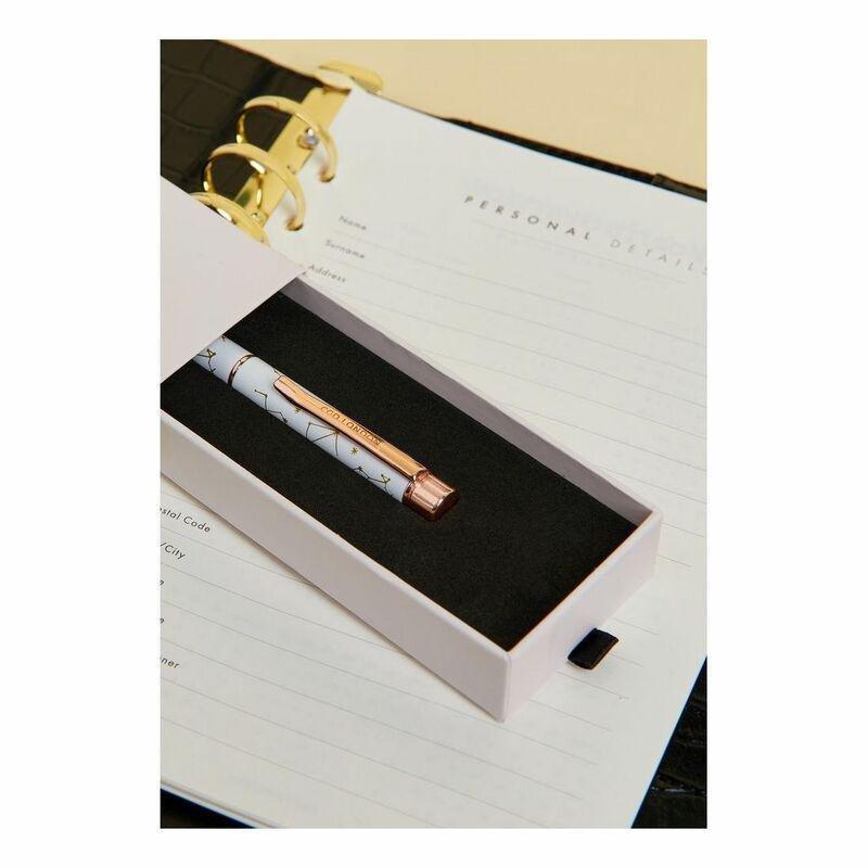 Career Girl London White Contellation Pen, , medium