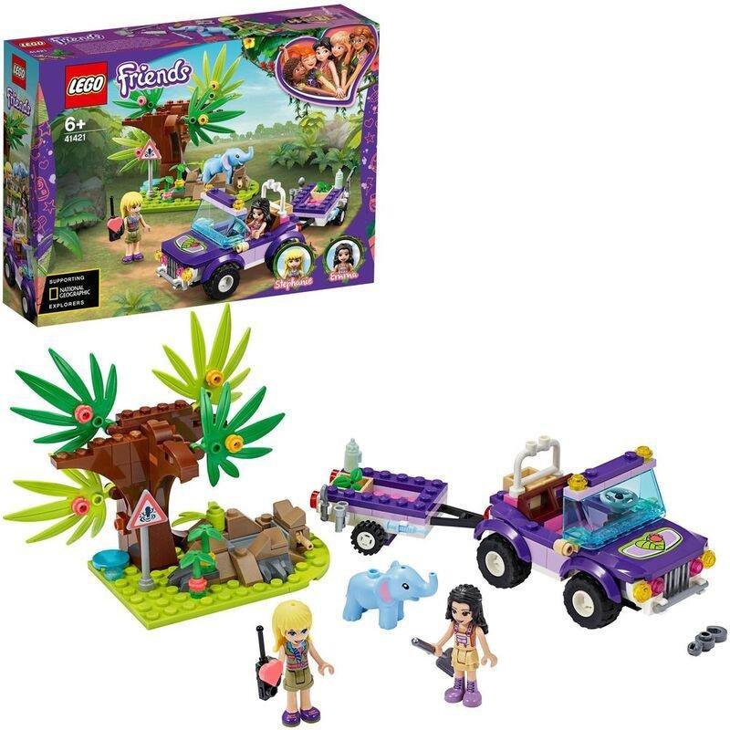 LEGO Friends Baby Elephant Jungle Rescue 41421, , large image number 0