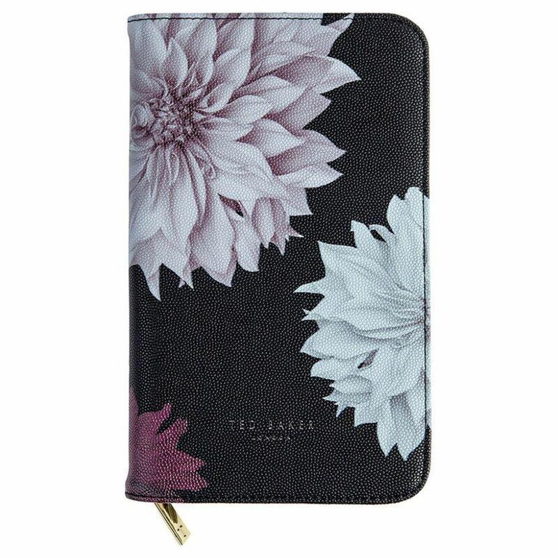 Ted Baker Travel Documents Holder Gold/Clove, , large image number 0