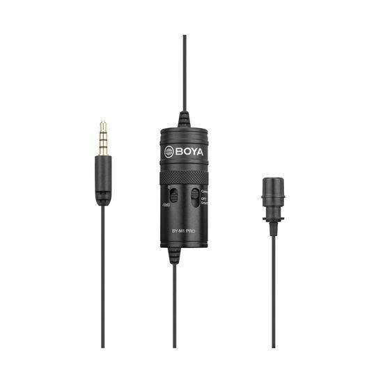 BOYA - Boya BY-M1 Pro Upgraded Lavalier Mic