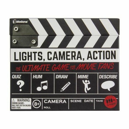 PALADONE - Paladone Purple Donkey Lights Camera Action Cards Game