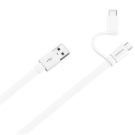 Huawei - Huawei 2 in 1 USB Type-C & USB A Male Male Cable 1.5M
