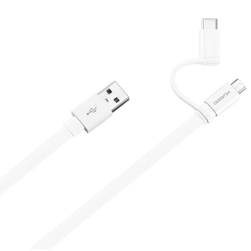 Huawei 2 in 1 USB Type-C & USB A Male Male Cable 1.5M, , large image number 0