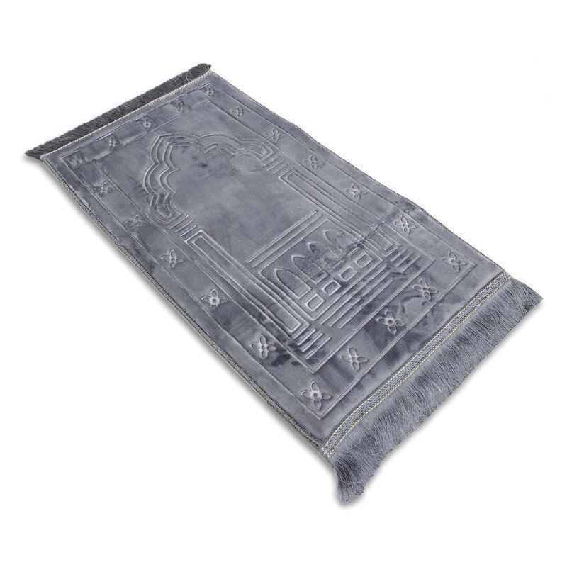 Sundus Innovative Prayer Mat Light Grey, , medium