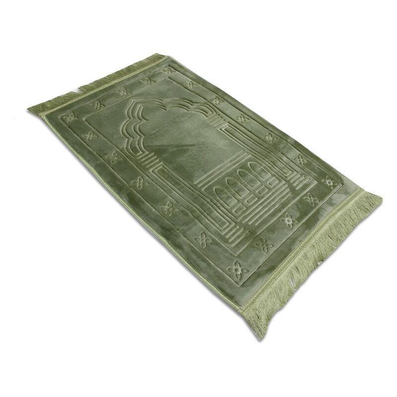 Sundus Innovative Prayer Mat Olive Green, , medium
