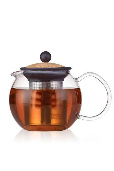 Bodum Assam Tea Press Stainless Steel Filter 0.5L, , large image number 0