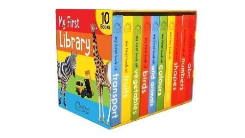 My First Library - Boxset Of 10 Board Books For Kids, , large image number 0