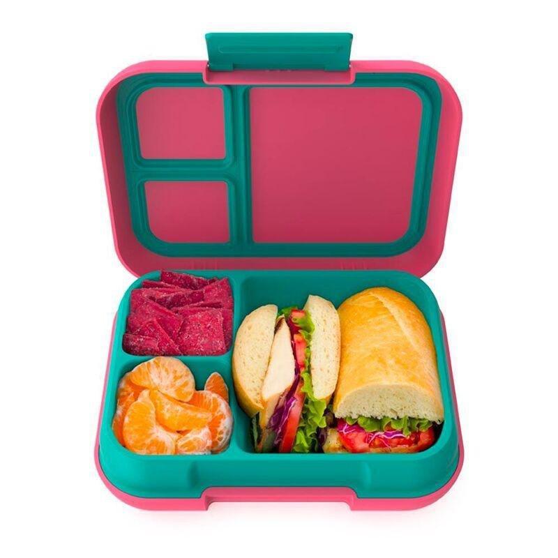 Bentgo Pop Lunch Box With Removable Divider - Bright Coral/Teal, , large image number 0