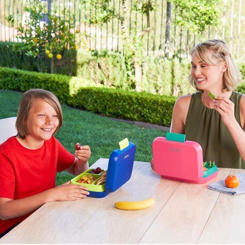 Bentgo Pop Lunch Box With Removable Divider - Bright Coral/Teal, , large image number 1