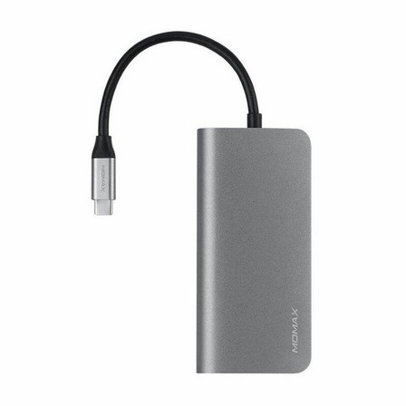 MOMAX - Momax OneLink 8-in-1 USB-C Hub Space Grey