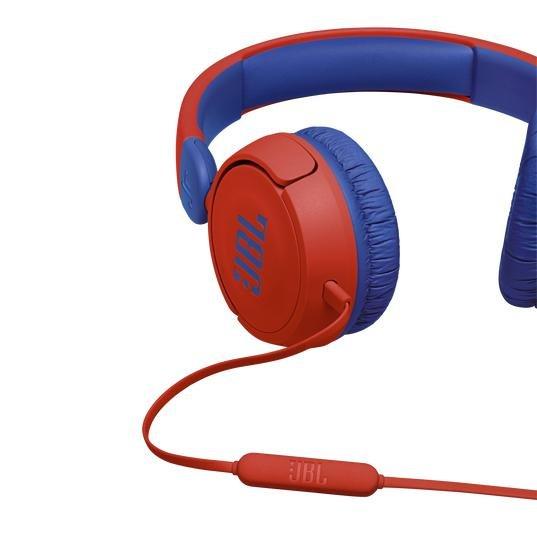 JBL Junior 310 Red On-Ear Kids Headphones, , medium