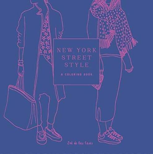 New York Street Style A Coloring Book | Zoe De Las Cases, , large image number 0
