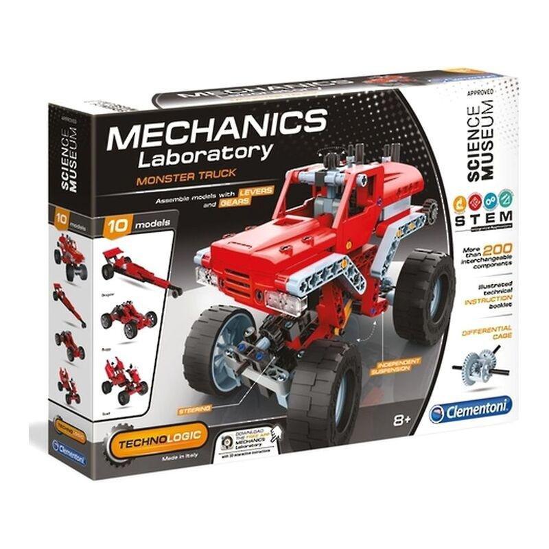 Clementoni Science & Play Mechanics Laboratory Monster Truck Assembly Kit, , large image number 0
