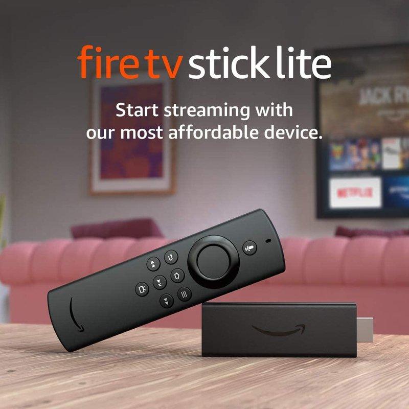 Amazon Fire TV Stick Lite with Alexa Voice Remote Wi-Fi Black, , large image number 0