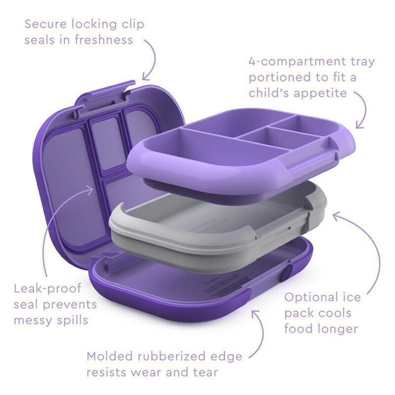 Bentgo Kids Chill Lunch Box - Purple, , large image number 1