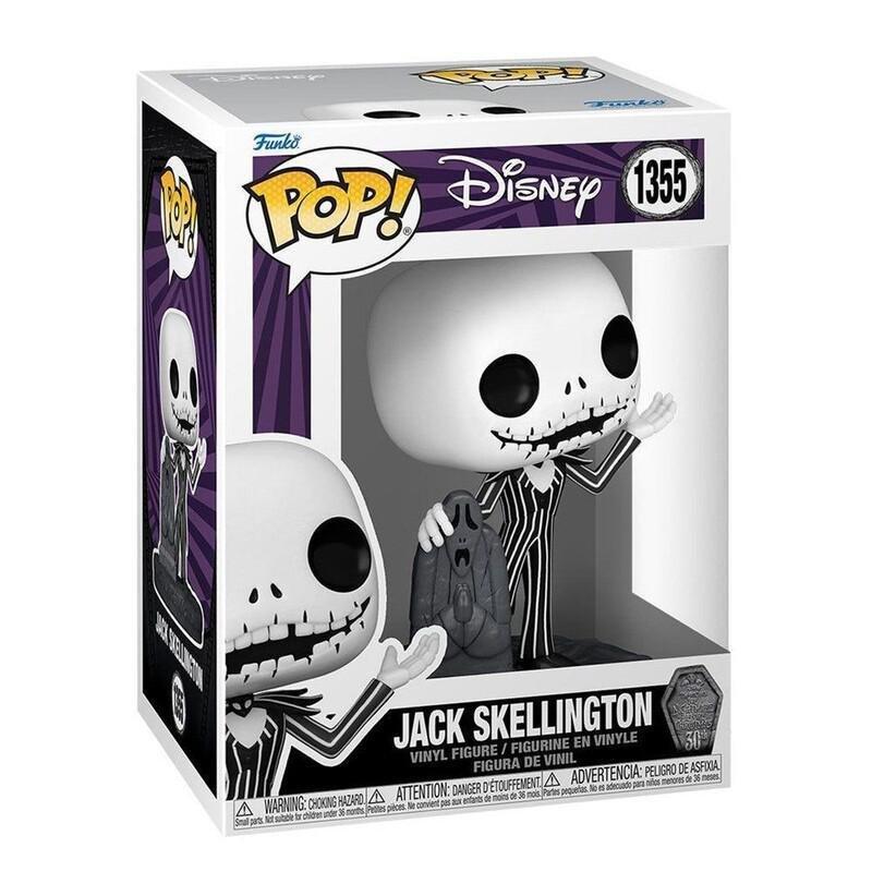 Funko Pop! Disney The Nightmare Before Christmas 30th Jack With Gravestone Vinyl Figure, , medium