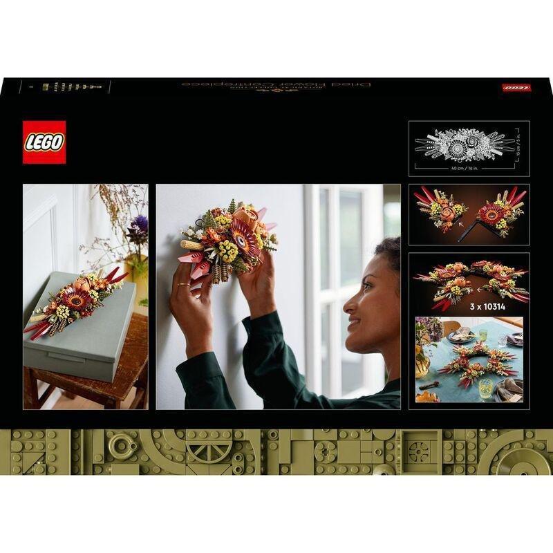 LEGO Icons Dried Flower Centrepiece 10314 Building Kit (812 Pieces), , large image number 5