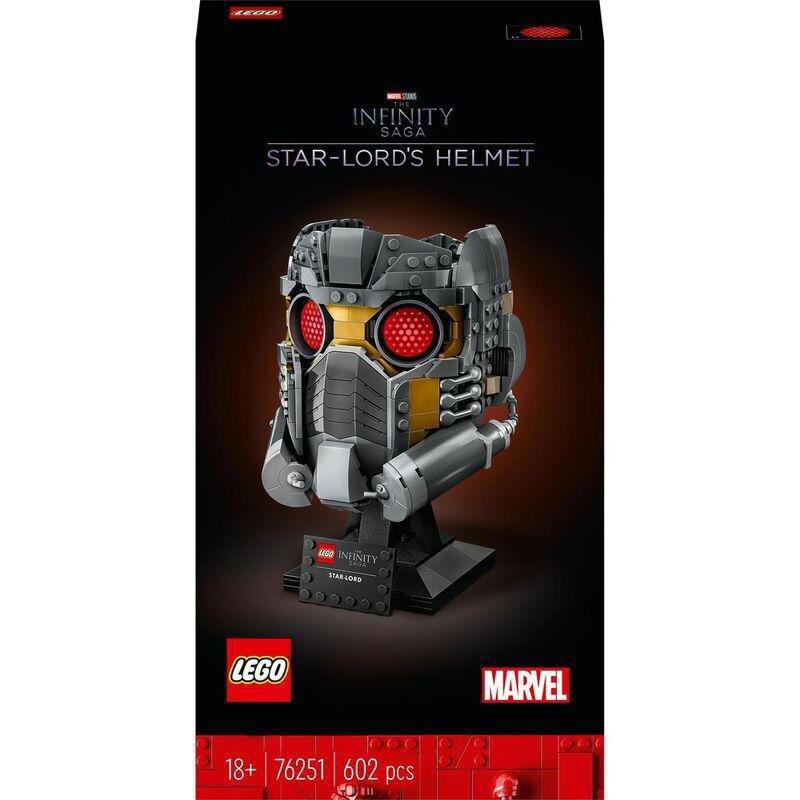 LEGO Marvel Star-Lord's Helmet 76251 Building Kit (602 Pieces), , large image number 3