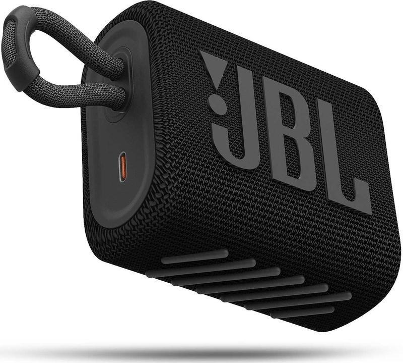 JBL Go 3 Black Portable Waterproof Wireless Speaker, , large image number 0