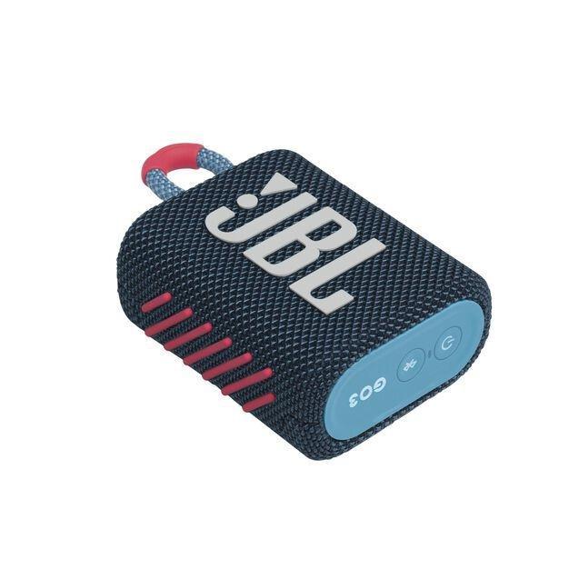 JBL Go 3 Blue/Pink Portable Waterproof Wireless Speaker, , large image number 1