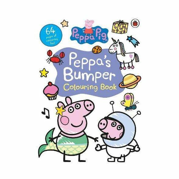 Peppa Pig Bumper Colouring Book | Peppa Pig, , large image number 0