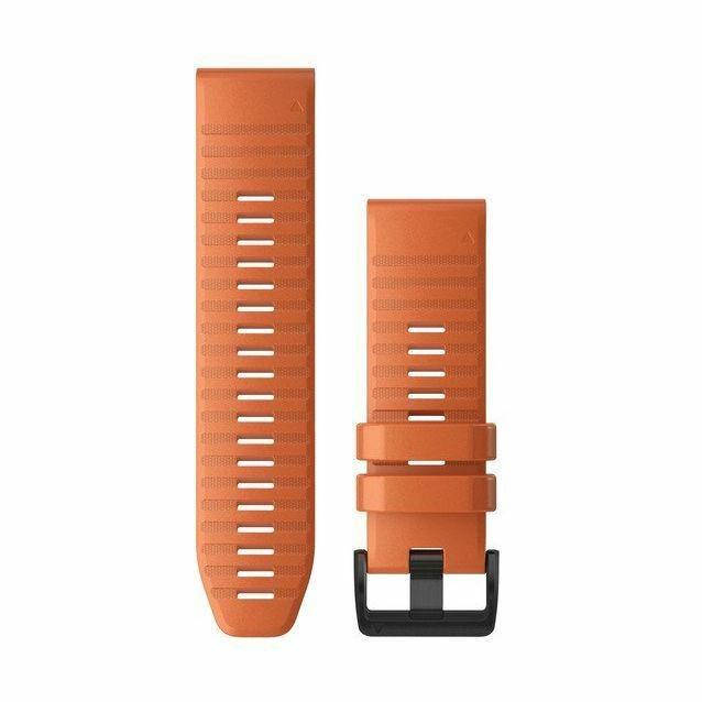Garmin QuickFit 26mm Watch Strap Silicone Orange, , medium
