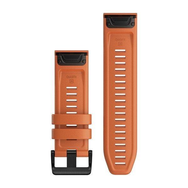 Garmin QuickFit 26mm Watch Strap Silicone Orange, , large image number 1