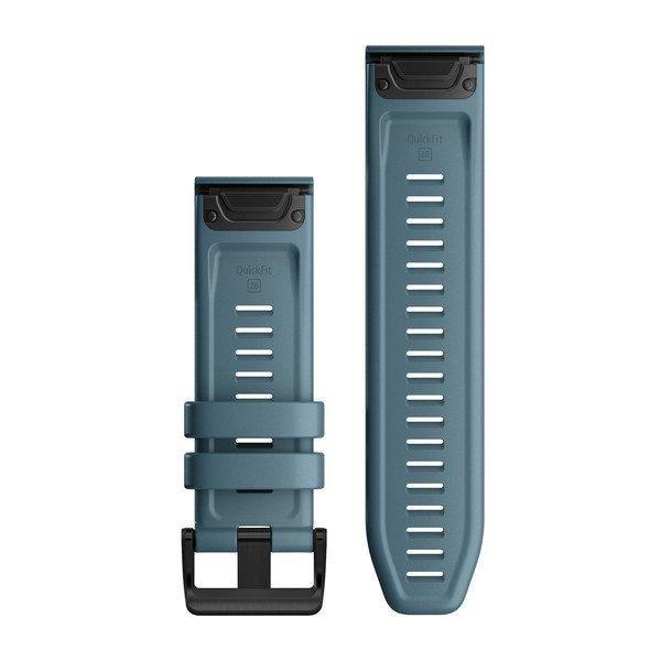Garmin QuickFit 26mm Watch Strap Silicone Blue, , large image number 1