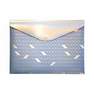 PUKKA PADS - Pukka Pads Glee Popper Wallet Folder Light Blue