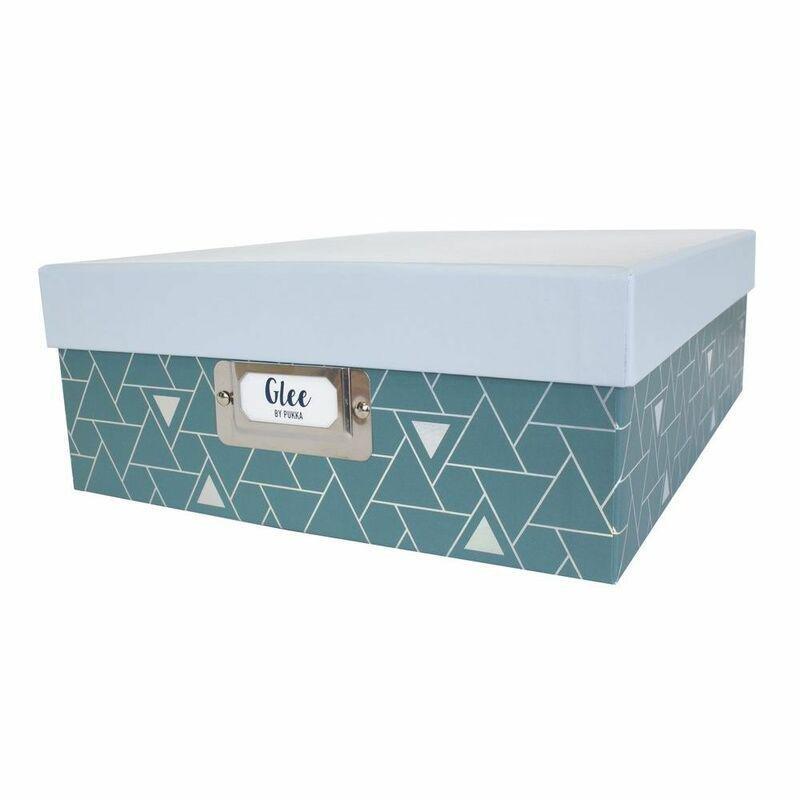 Pukka Pads Glee Storage Box Folder Green, , large image number 0