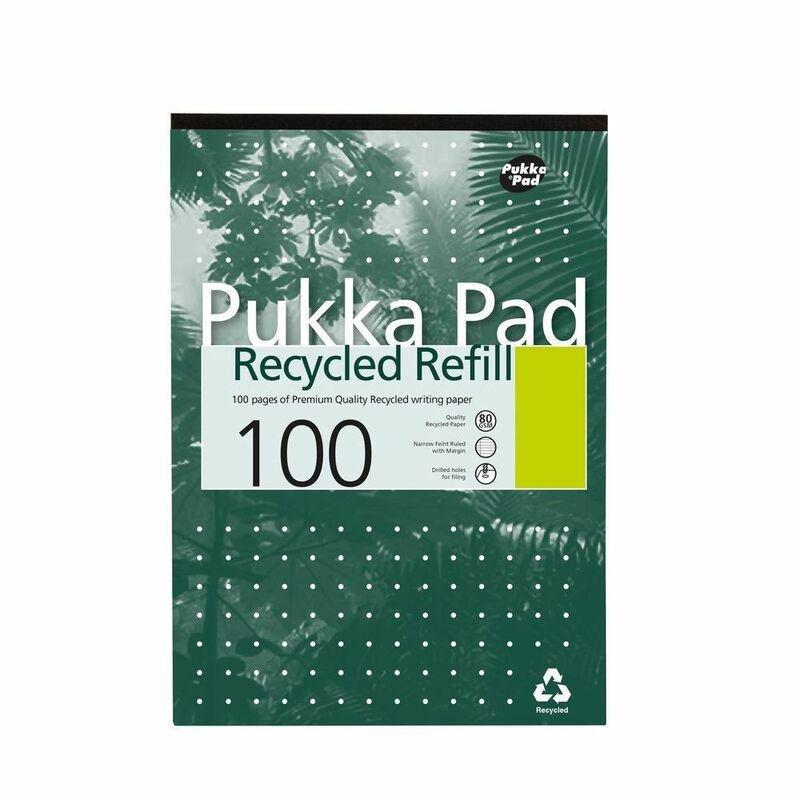 Pukka Pads A4 Recycled Refill Pad, , large image number 0