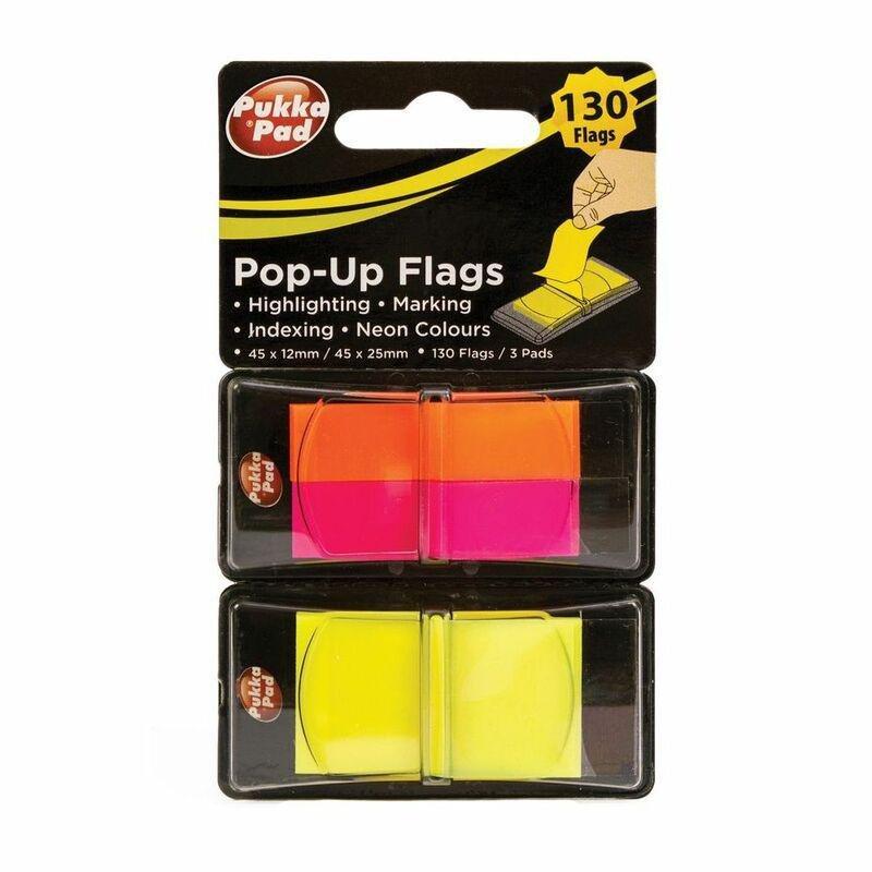 Pukka Pads Pop Up Flags 2 Mixed Sizes, , large image number 0