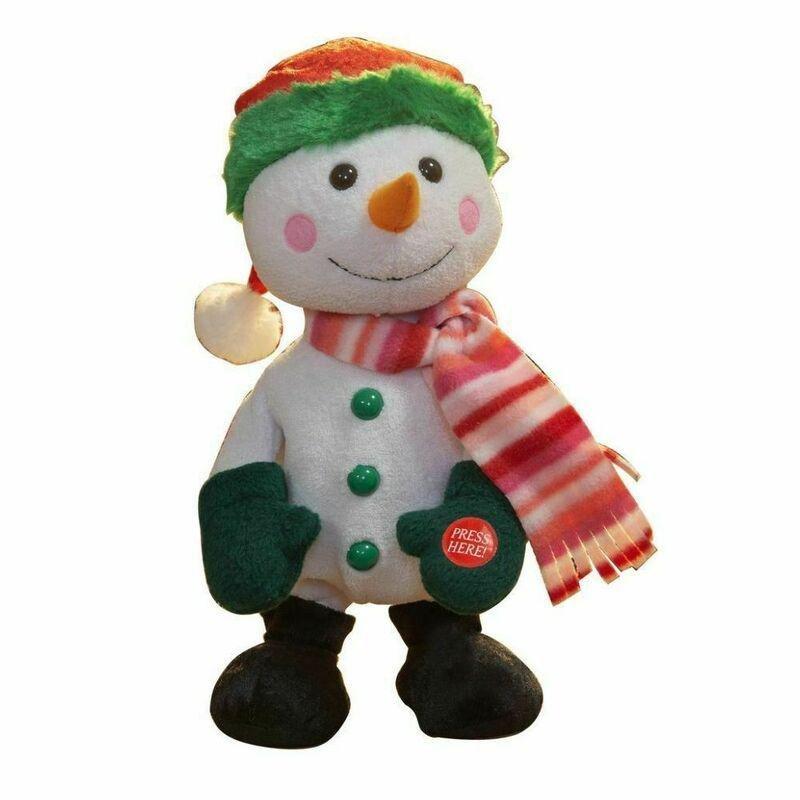 Santa's Workshop Musical Dancing Snowman 12cm, , large image number 0