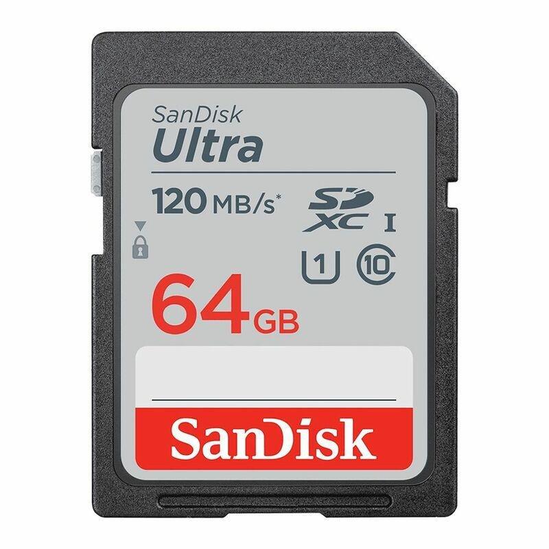Sandisk Ultra 64GB Sdxc Memory Card 120Mb/S, , large image number 0