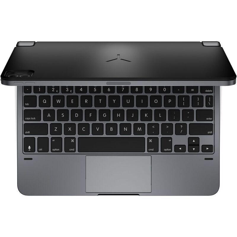 Brydge Pro+ Aluminium Bluetooth Keyboard with Trackpad for iPad Pro 11.0-Inch (Arabic/English) - Space Grey, , large image number 2