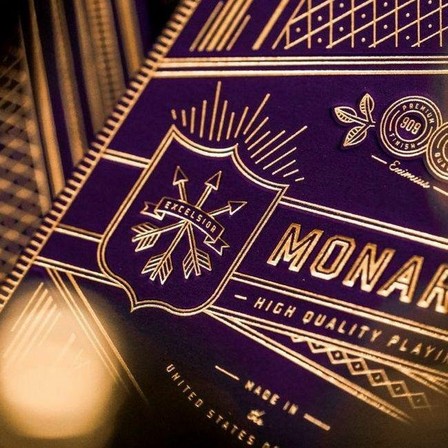 THEORY11 - Theory 11 Monarch Purple Playing Cards