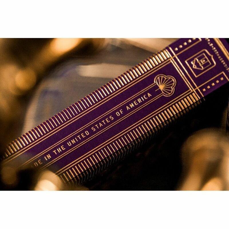Theory 11 Monarch Purple Playing Cards, , large image number 1