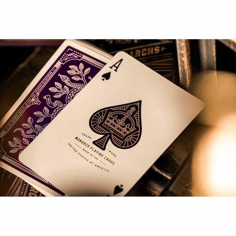 Theory 11 Monarch Purple Playing Cards, , large image number 2