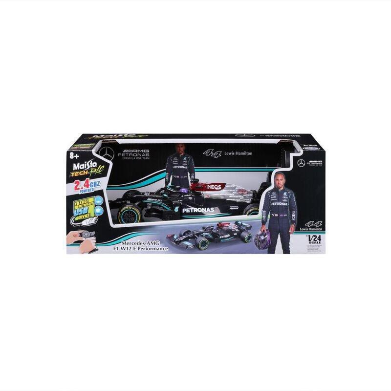 Maisto Tech R/C Mercedes-Amg F1 W12 Performance Lewis Hamilton #44 1.24 Scale Remote Control Car, , large image number 0