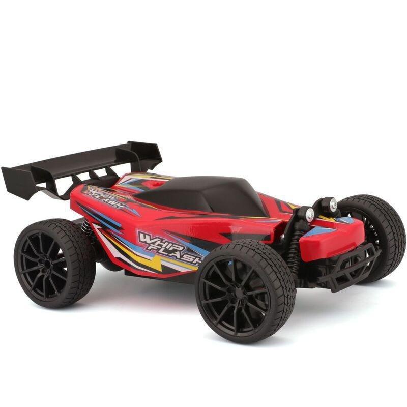 Maisto Tech R/C Whipflash Stunt Series Remote Control Car - Red, , large image number 0
