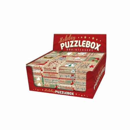 PROJECT GENIUS - Project Genius Puzzlebox Holiday Assorted Matchbox Puzzles (Assortment - Includes 1)