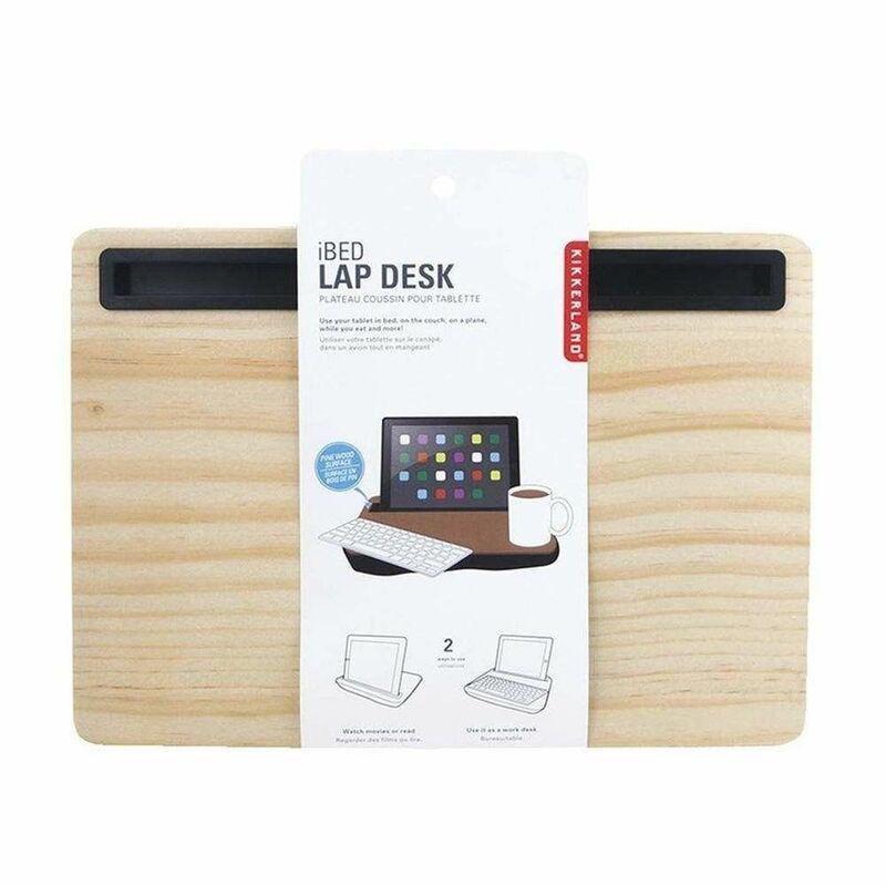 Kikkerland Ibed Lap Desk Wood, , large image number 0