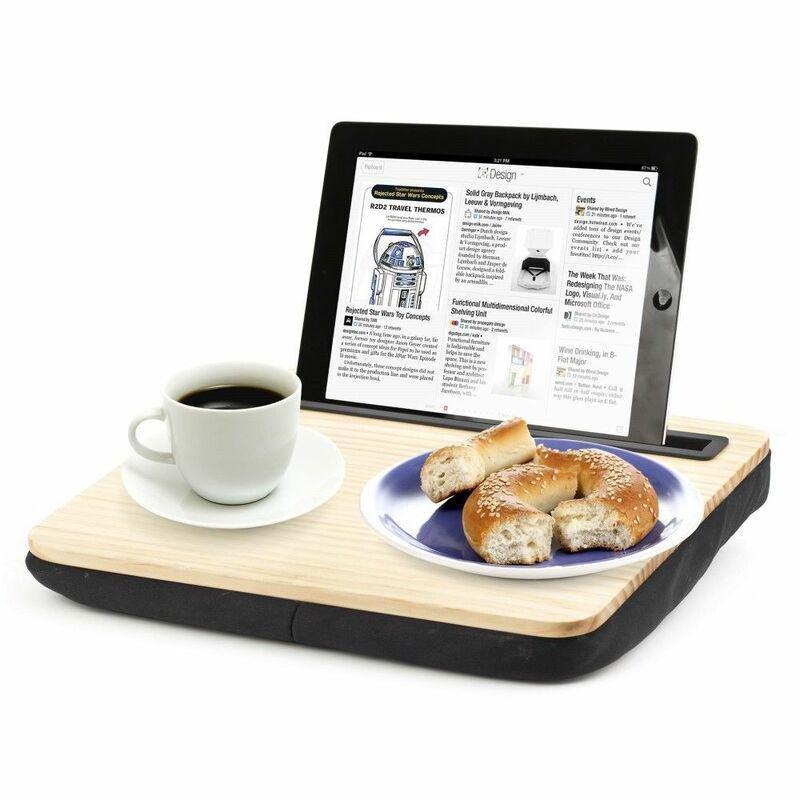 Kikkerland Ibed Lap Desk Wood, , large image number 1
