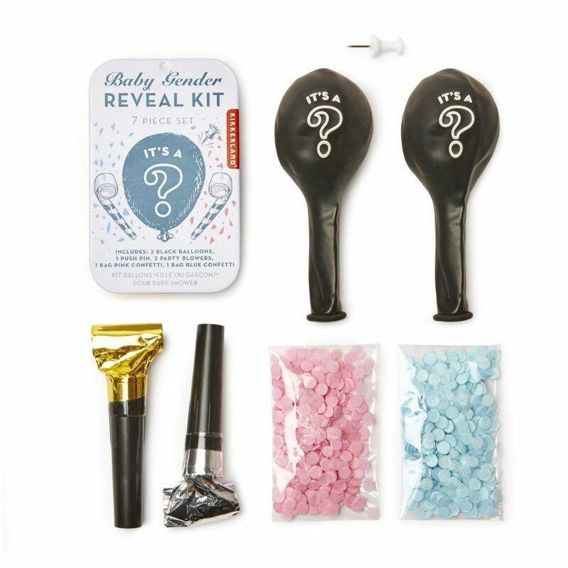 Kikkerland Baby Gender Reveal Kit, , large image number 0