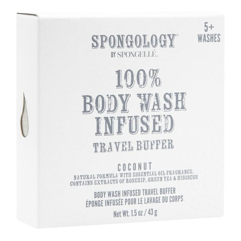 Spongelle Spongology Travel Buffer Coconut 5+ Washes 43g, , large image number 0