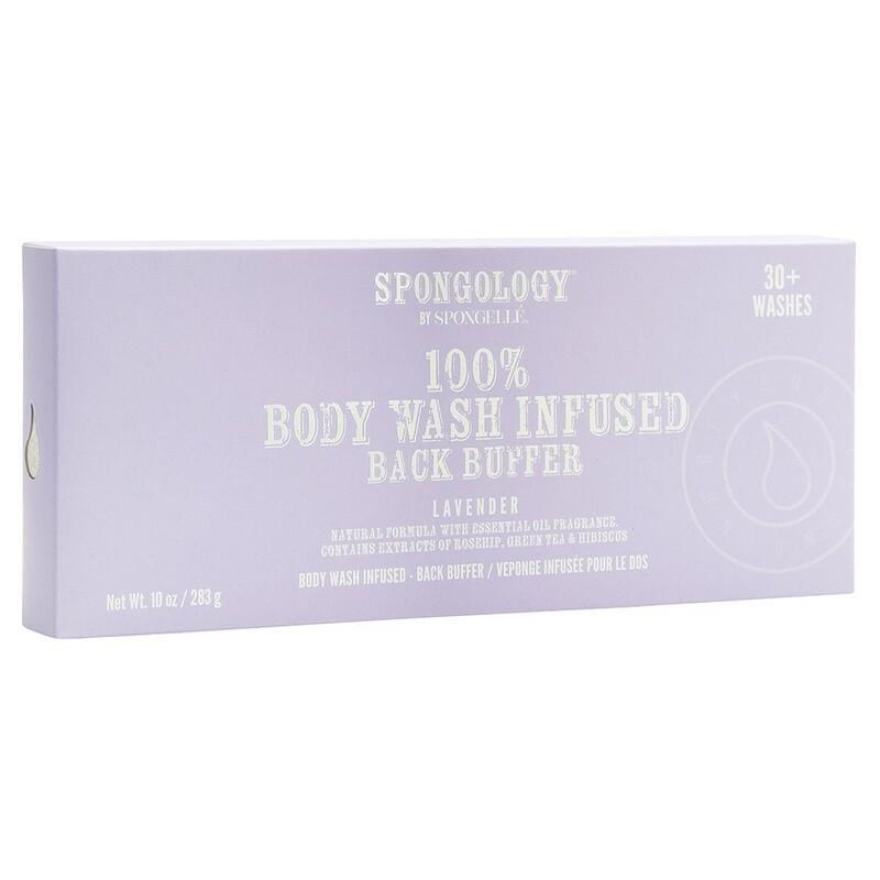 Spongelle Spongology Back Buffer Lavender 30+ Uses 300g, , large image number 0
