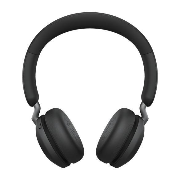 Jabra Elite 45H Titanium Black Wireless On-Ear Headphones, , large image number 2